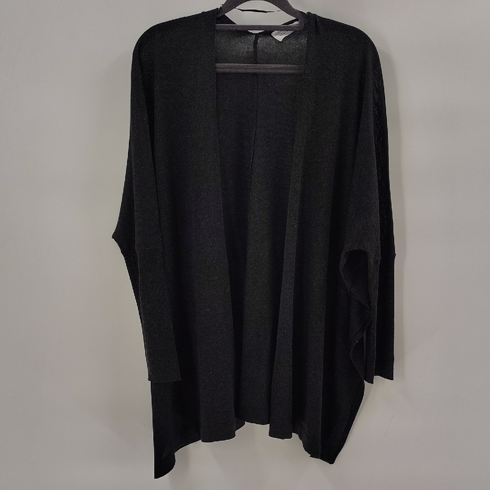 You Can Always Come Crash At My Place Cardigan Size Medium Gray Lightweight